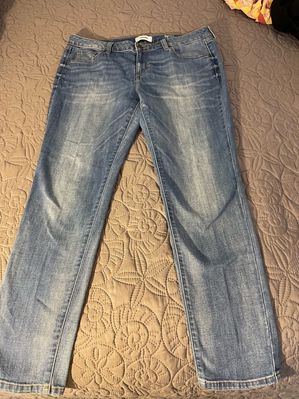 Sonoma Women's Light Blue Straight Leg Jeans
